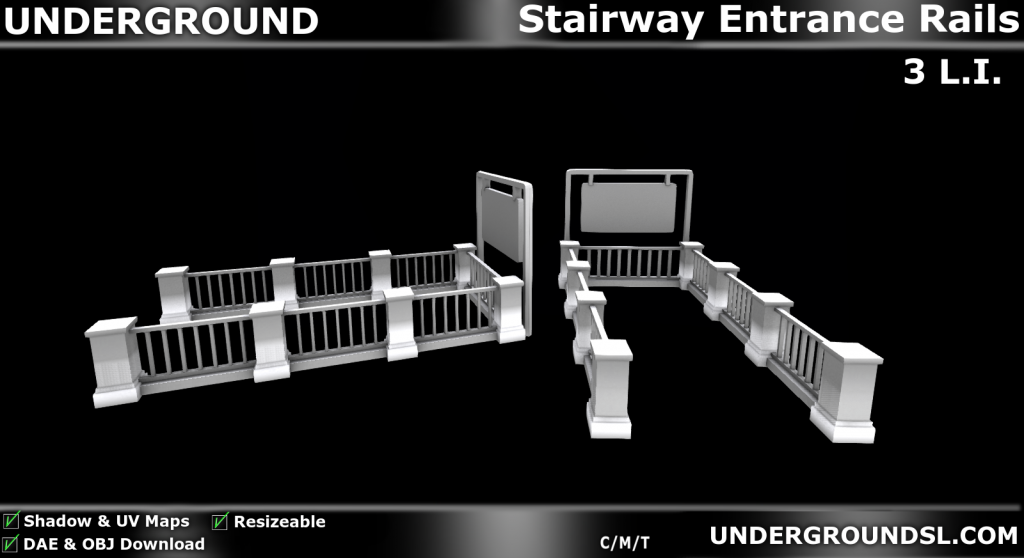 Stairway Entrance Rails Pic