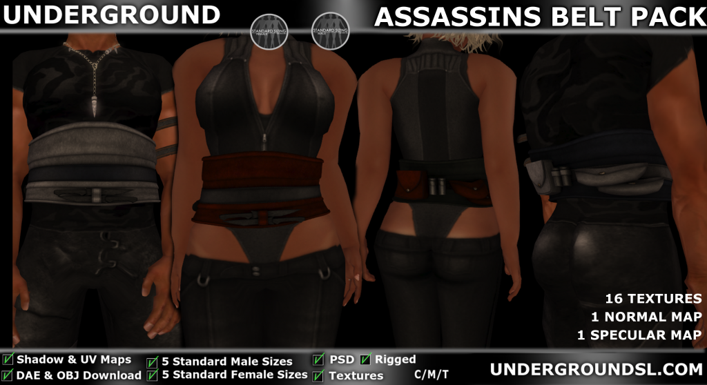 UG MESH ASSASSINS BELT PACK PIC