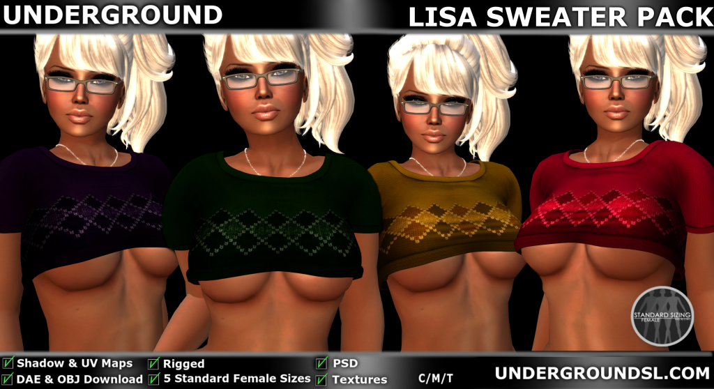 UG MESH LISA SWEATER PACK PIC 2