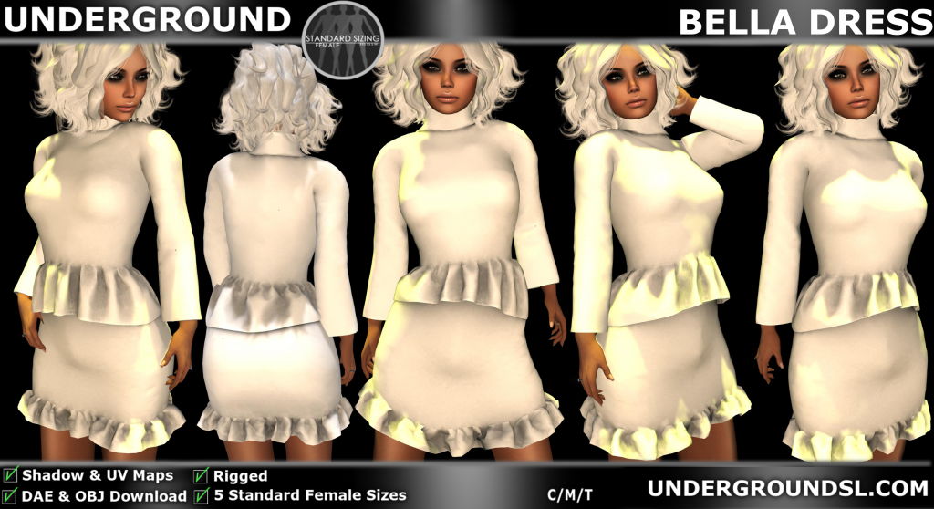 UG MESH BELLA DRESS PIC