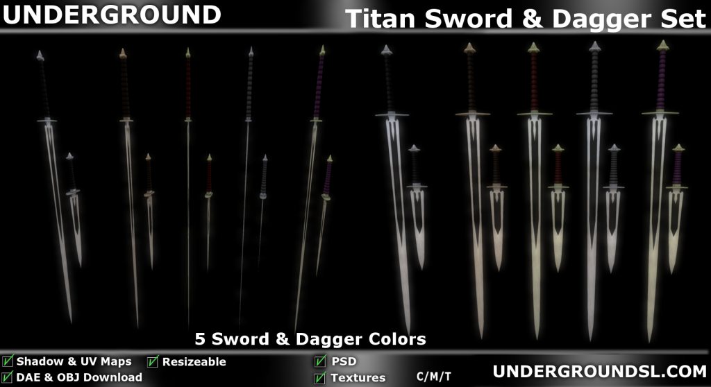 Titan Sword & Dagger Pic