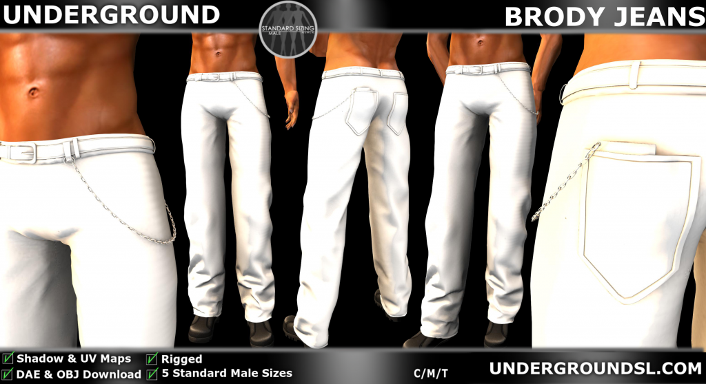 UG MESH BRODY JEANS PIC