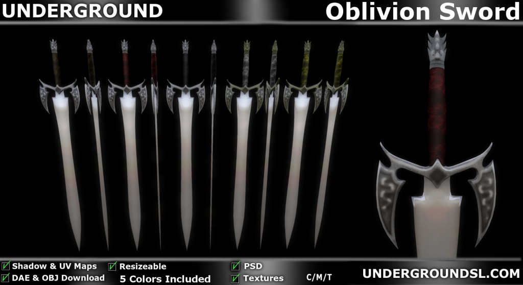Oblivion Sword Pic