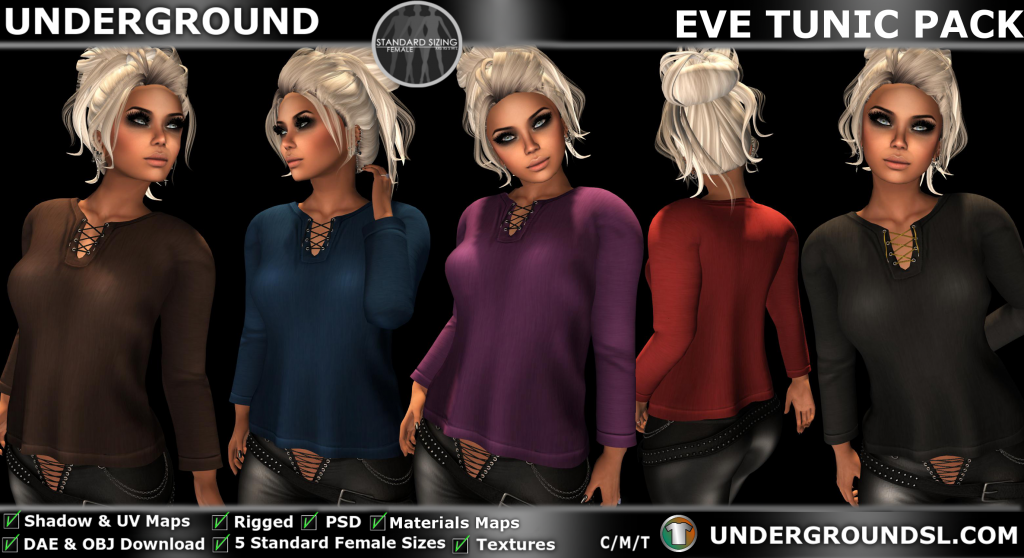 UG MESH EVE TUNIC PACK PIC 2