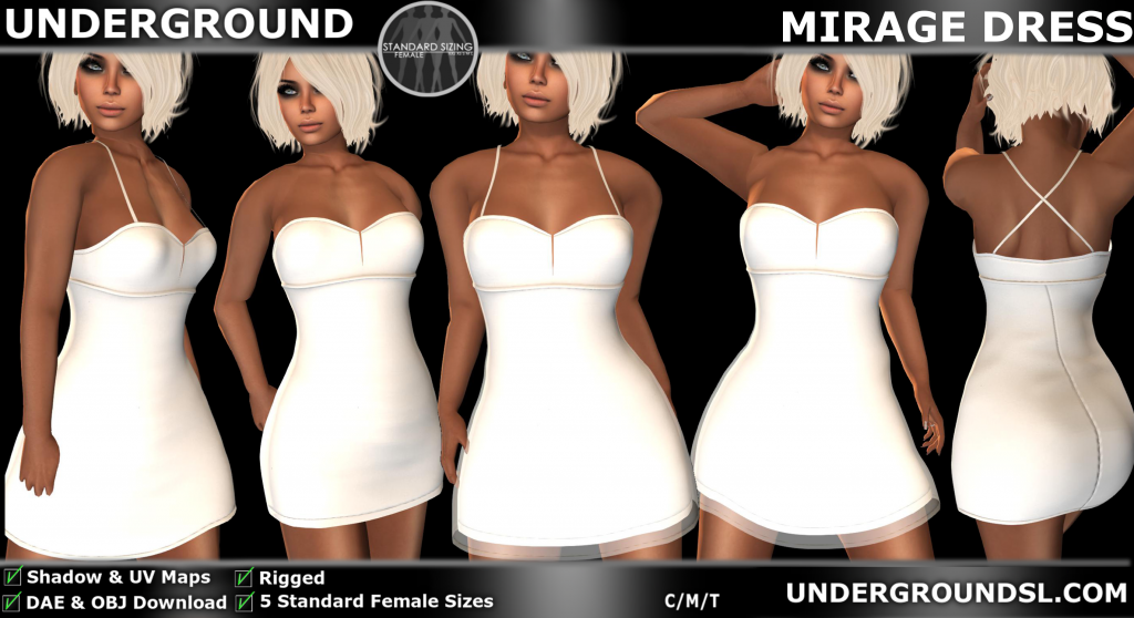 UG MESH MIRAGE DRESS