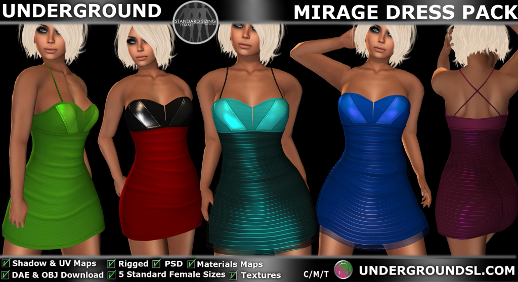 UG MESH MIRAGE DRESS PACK