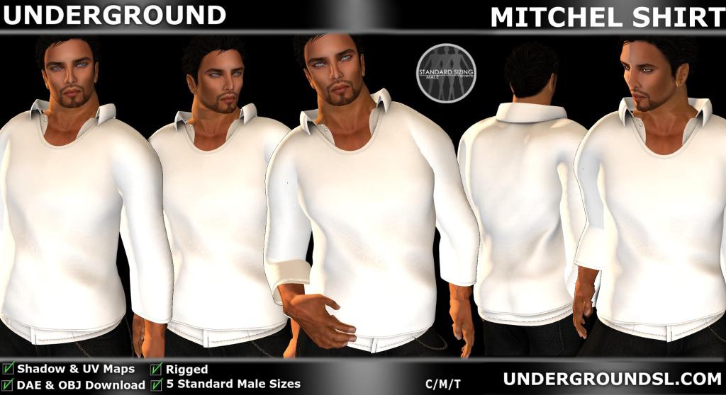 UG MESH MITCHEL SHIRT PIC