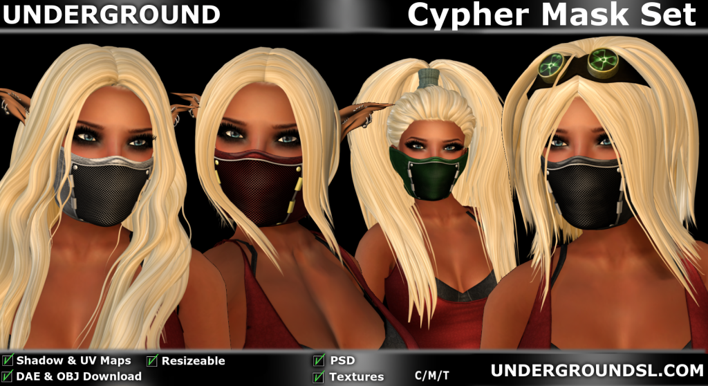 Cypher Mask Set Female Pic