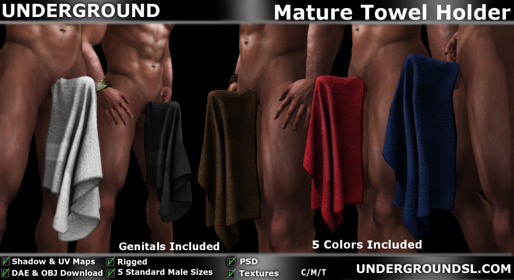Mature Towel Holder Pic