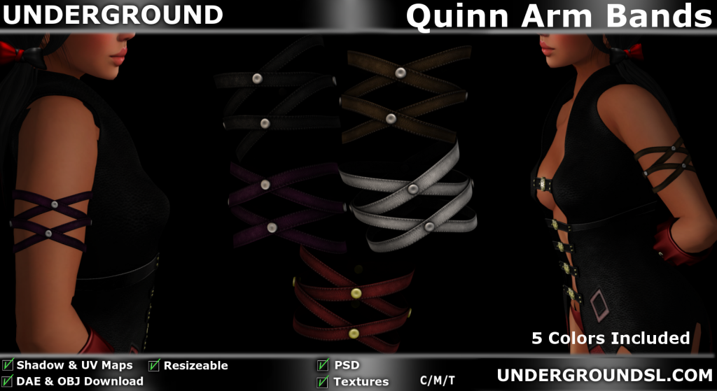 Quinn Arm Bands Pic