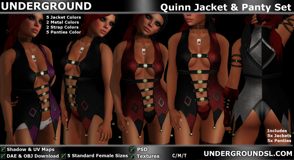 Quinn Jacket & Panty Set