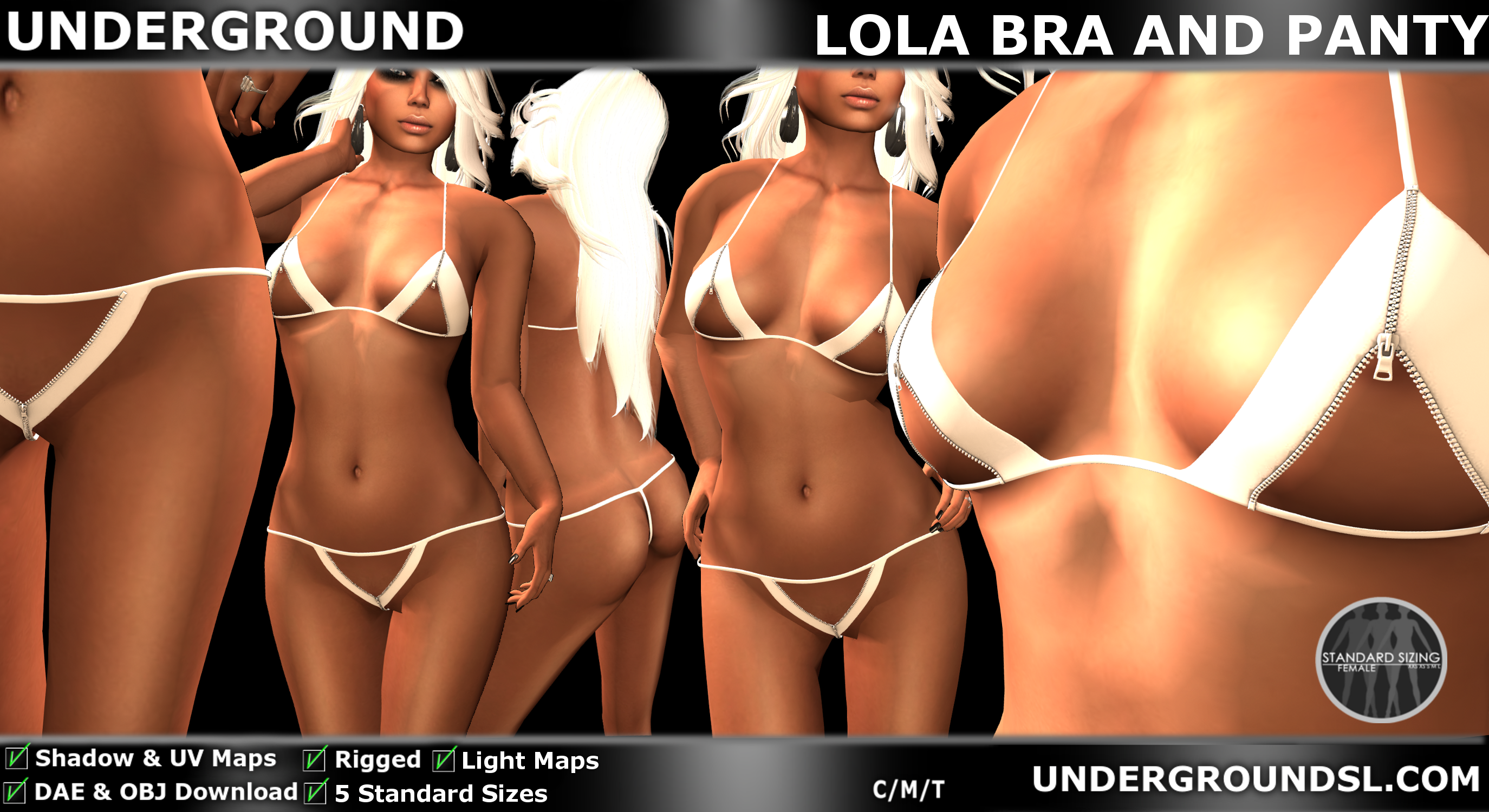 Lola bra and panty kit. 