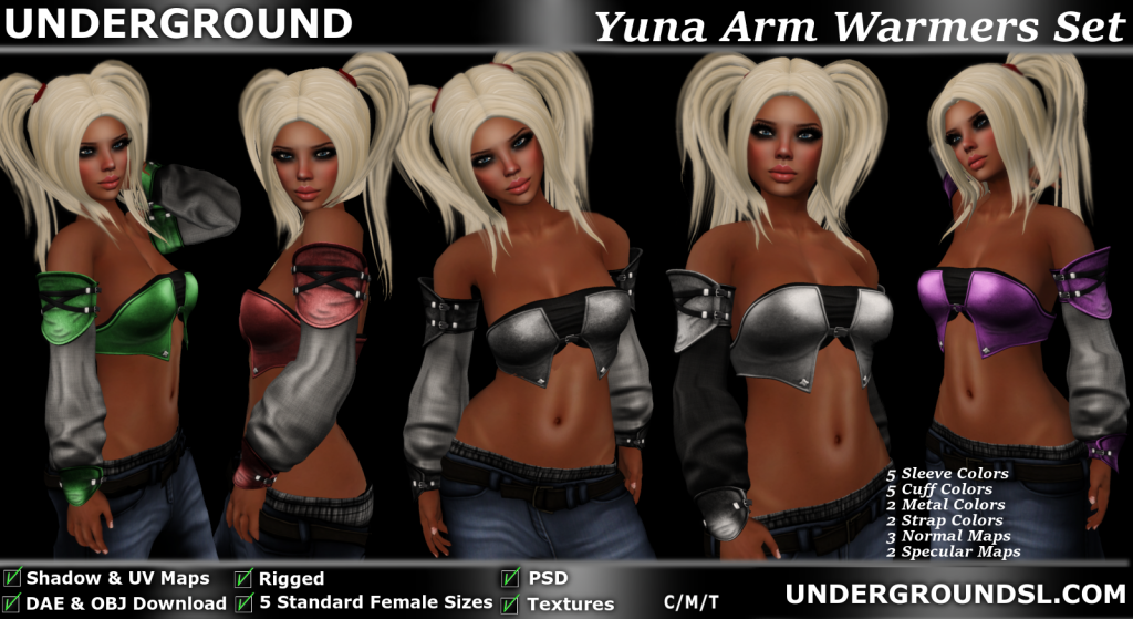 Yuna Arm Warmers Set Pic