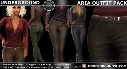 UG MESH ARIA OUTFIT PACK PIC