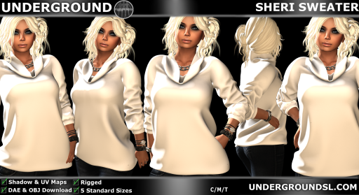 UG MESH SHERI SWEATER PIC