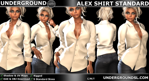 UG MESH ALEX SHIRT STANDARD PIC