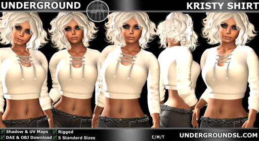 UG MESH KRISTY SHIRT PIC